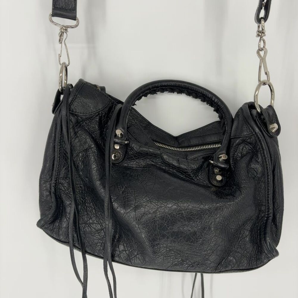 Balenciaga Logo Strap City Bag - Picture 4 of 7